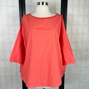 Elegant Coral Women's Blouse. Size: 0